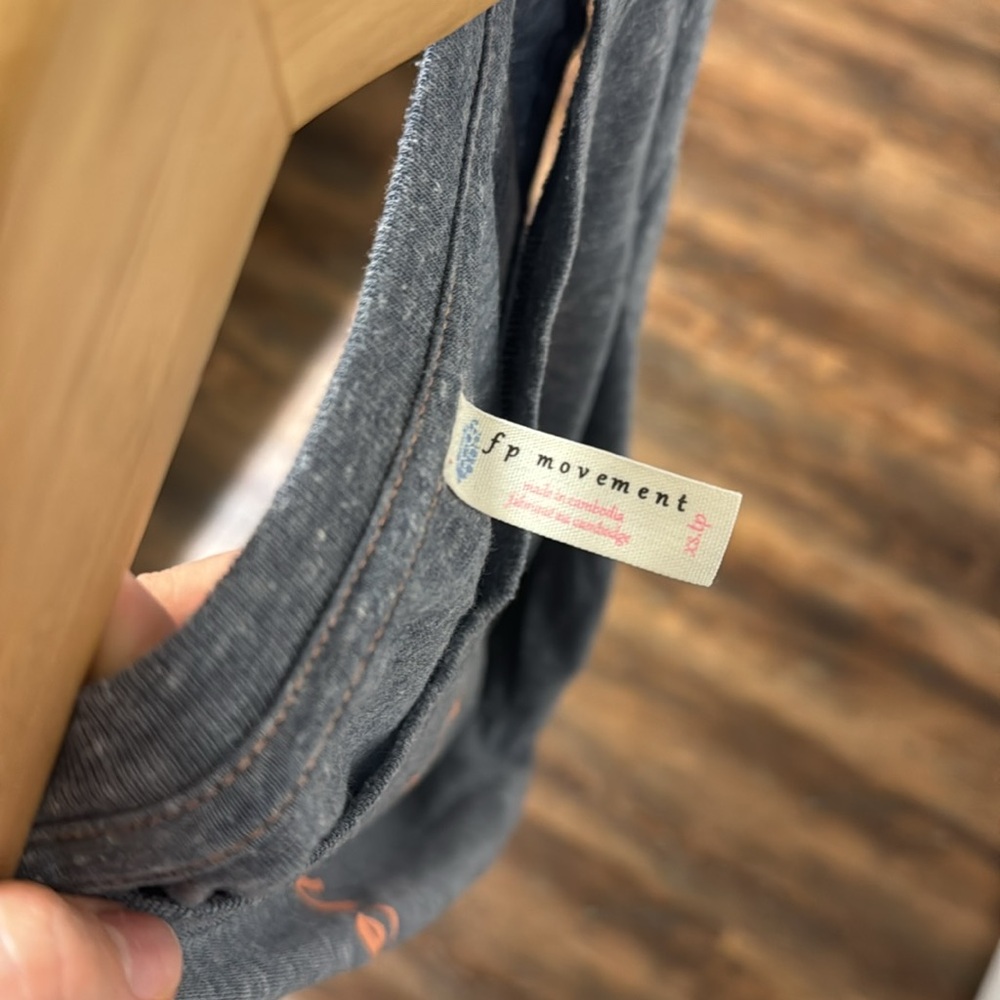 Euc Fp Movement Twisted Open Your Mind Athletic T… - image 2